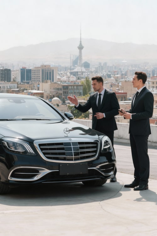 خدمات ویژه برای ایونت‌ها، میهمانان و مدیران با خودروهای VIP